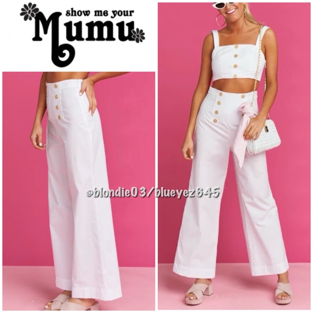 Show Me Your Mumu x Barbie limited edition “Stacie” sailor pants M NWT
